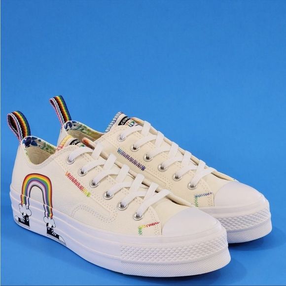 Converse Shoes - Converse CTAS Low Ox Pride Unisex Platform Sneakers A02264C NWT